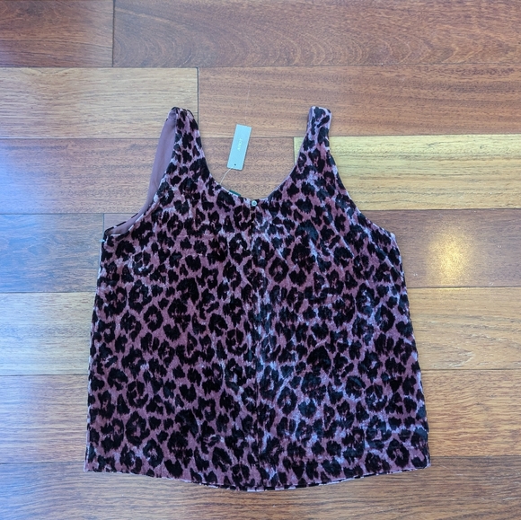 J.Crew Always Leopard Velvet Print NWT size 12 - Picture 5 of 6